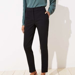 12, LOFT High Waist Skinny Ankle Pants